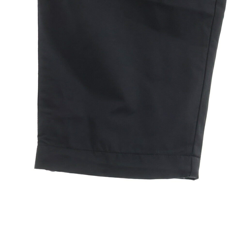 LIBERE(リベーレ) ×WIND AND SEA NYLON PANTS ナイロンパンツ フロントロゴプリント ブラック