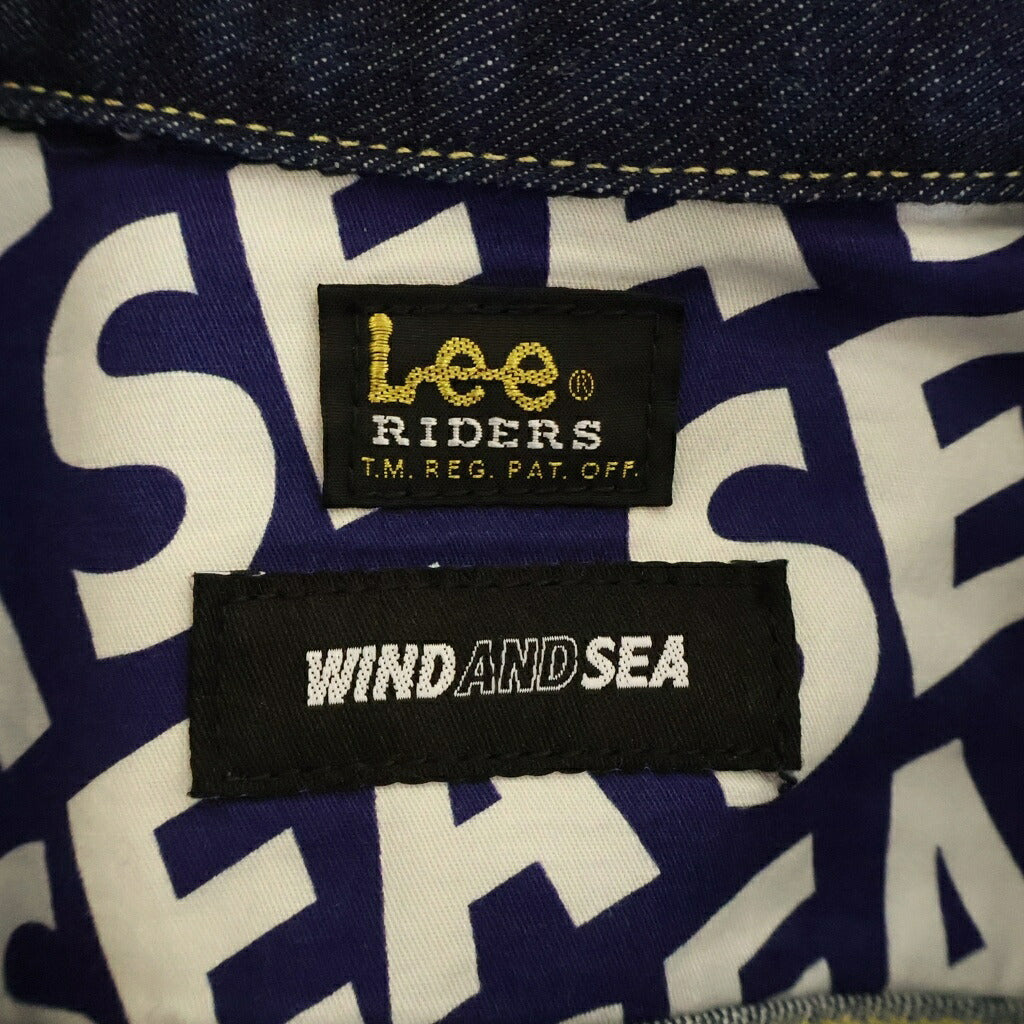 LEE(リー) ×WIND AND SEA DENIM JACKET デニム ジャケット インディゴ LB0470