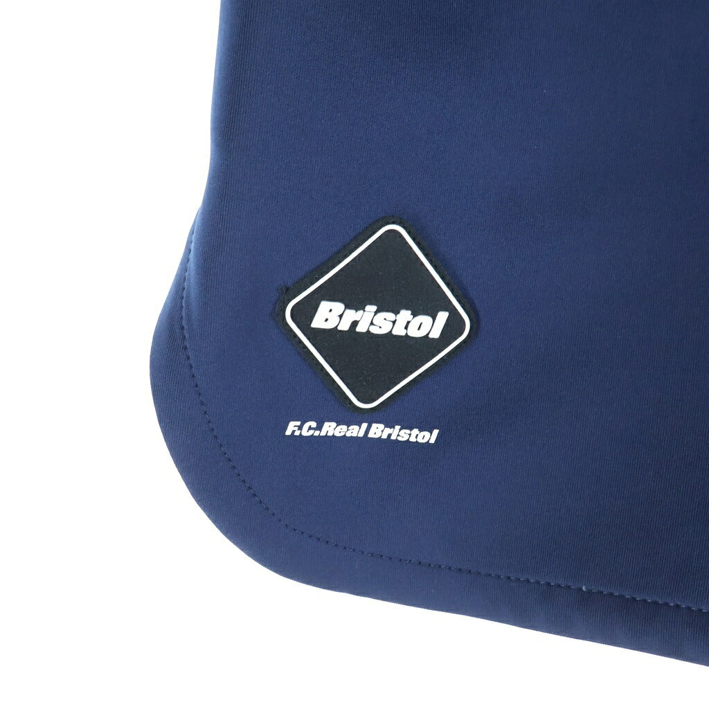 F.C.R.B./F.C.Real Bristol/FCRB(エフシーアールビー/エフシーレアルブリストル) 22SS×WIND AND SEA TECH JERSEY EASY SHORT テック ジャージー イージーショーツ ハーフパンツ ネイビー FCRB-WDS-22S-09