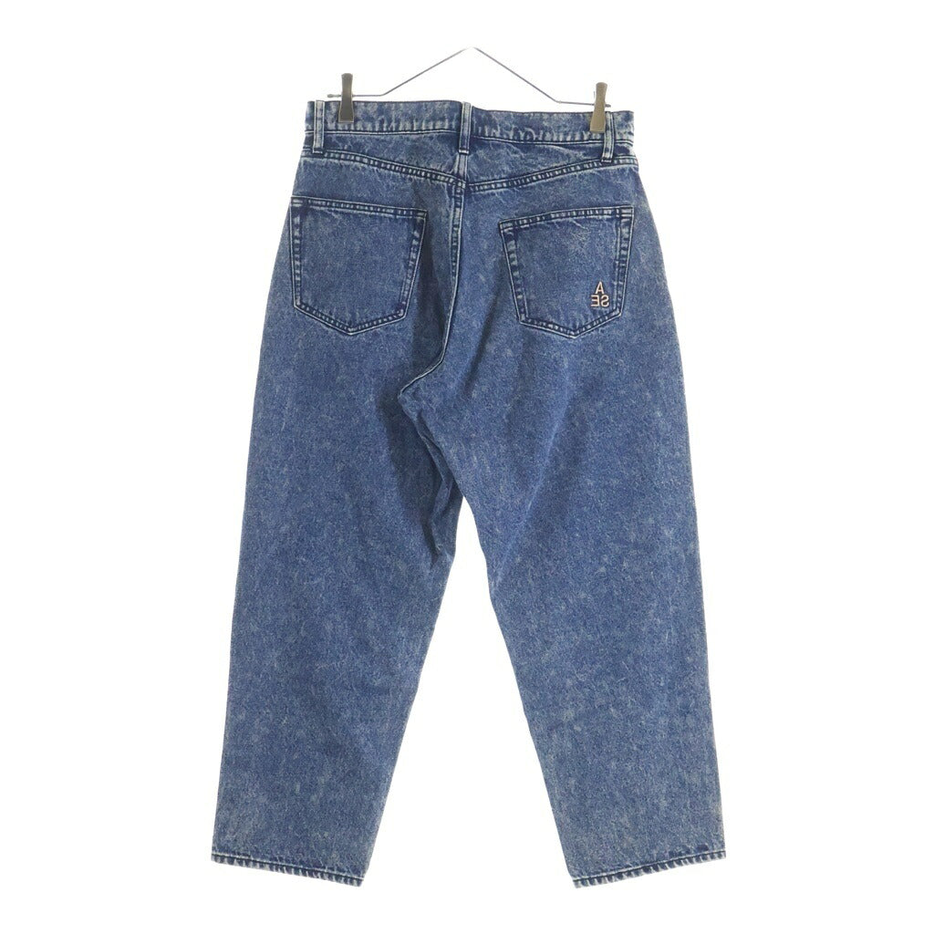 WIND AND SEA(ウィンダンシー) 21SS Mid Rise Wide Tapered Jeans ミッド ライズ テーパード ジーンズ デニムパンツ インディゴ WDS-21S-PT-04