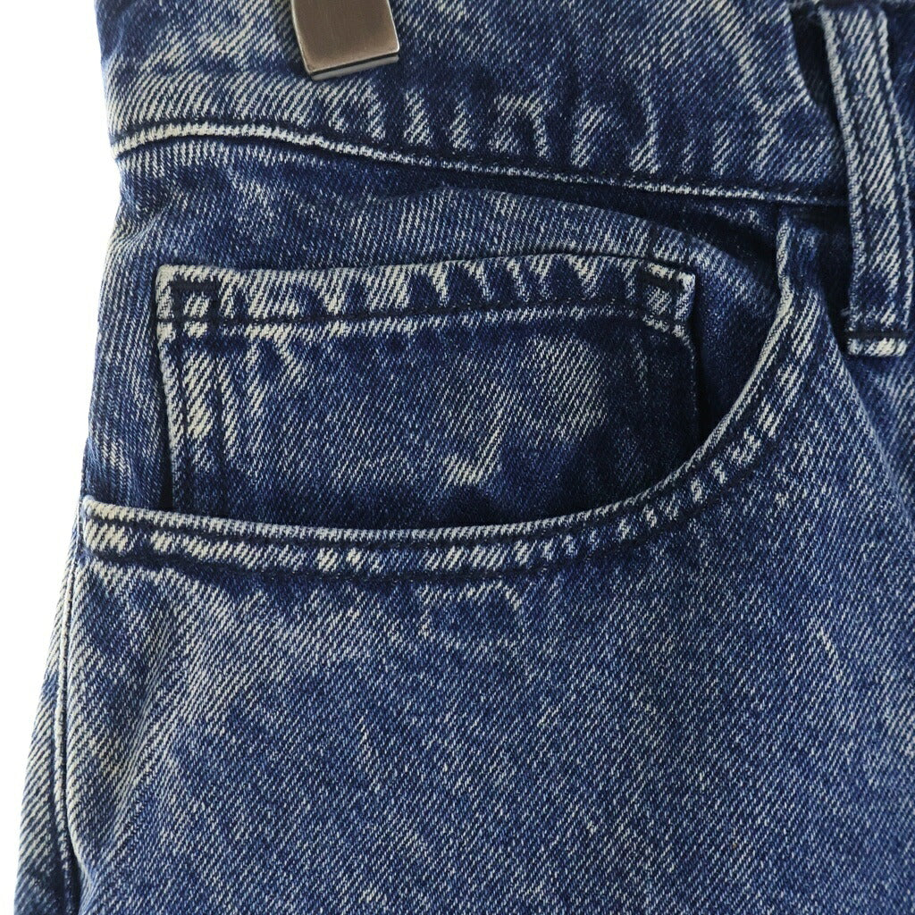 WIND AND SEA(ウィンダンシー) 21SS Mid Rise Wide Tapered Jeans ミッド ライズ テーパード ジーンズ デニムパンツ インディゴ WDS-21S-PT-04