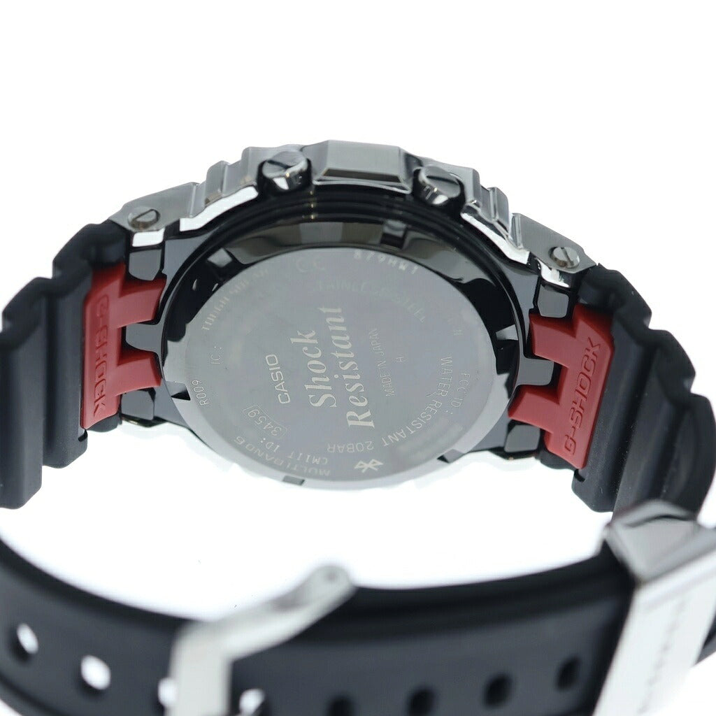 CASIO G-SHOCK(カシオ ジーショック) FULL METAL デジタル 腕時計 スマートフォンリンク メタル ブラック/シルバー GMW-B5000-1JF