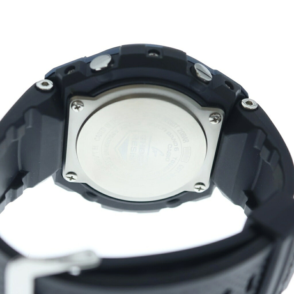 CASIO G-SHOCK(カシオ ジーショック) G-STEEL Gスチール 電波ソーラー アナデジ 腕時計 ブルー/ブラック GST-W300G-1A2JF