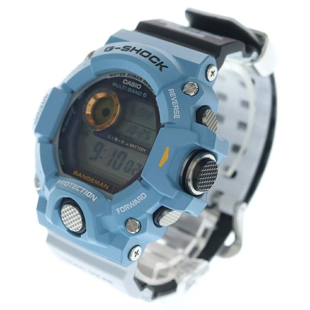 CASIO G-SHOCK(カシオ ジーショック) EARTHWATCH RANGEMAN アースウォッチ レンジマン デジタル 腕時計 ソーラー ブルー/ブラック GW-9402KJ
