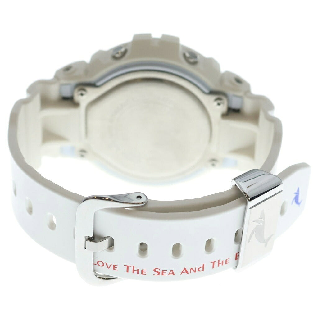 CASIO G-SHOCK(カシオ ジーショック) Love The Sea And Earth イルカクジラ デジタル 腕時計 タフソーラー ホワイト GW-6901K
