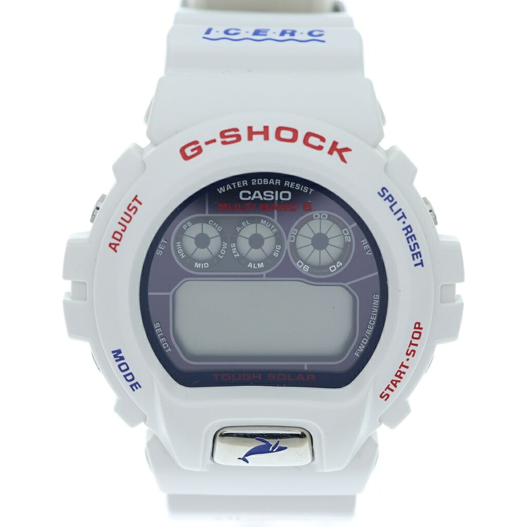 CASIO G-SHOCK(カシオ ジーショック) Love The Sea And Earth イルカクジラ デジタル 腕時計 タフソーラー ホワイト GW-6901K