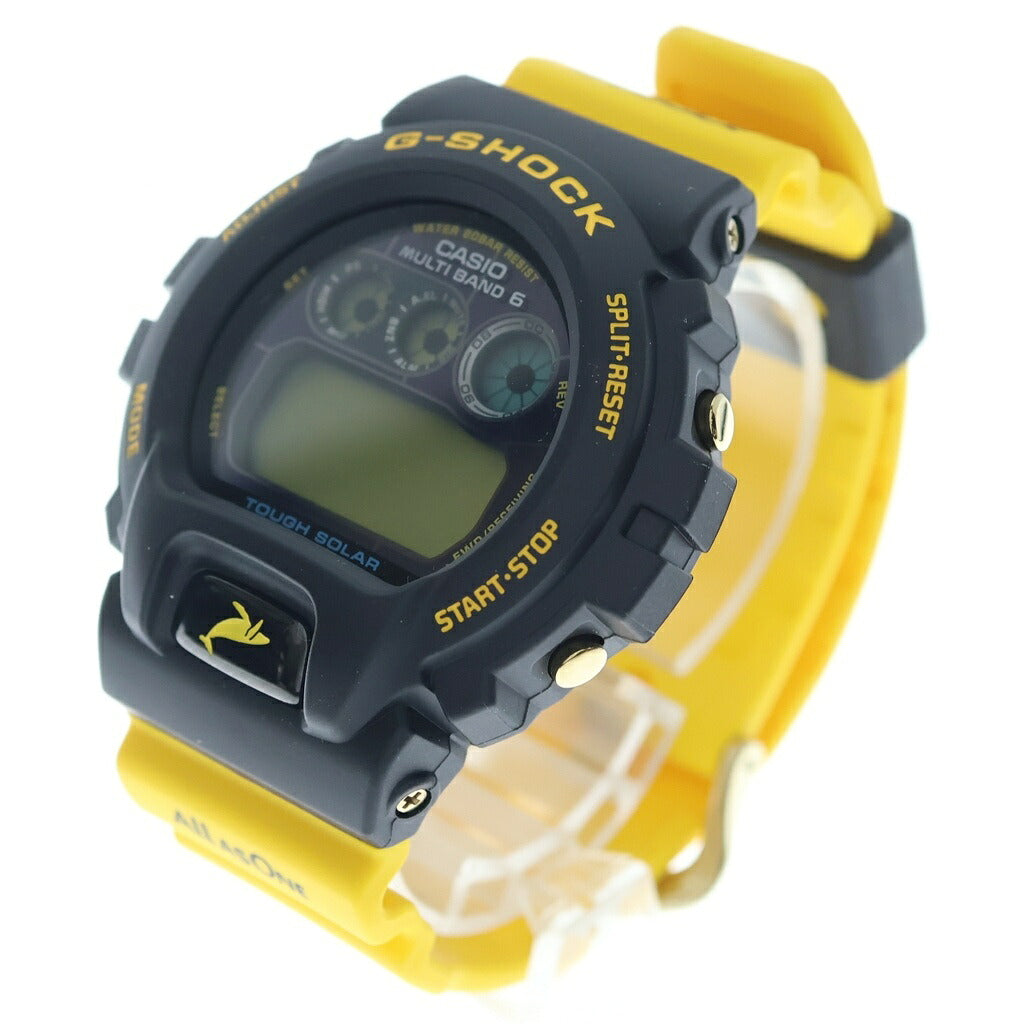 CASIO G-SHOCK(カシオ ジーショック) Love The Sea And Earth イルカクジラ デジタル 腕時計 タフソーラー ブラック/イエロー GW-6902K