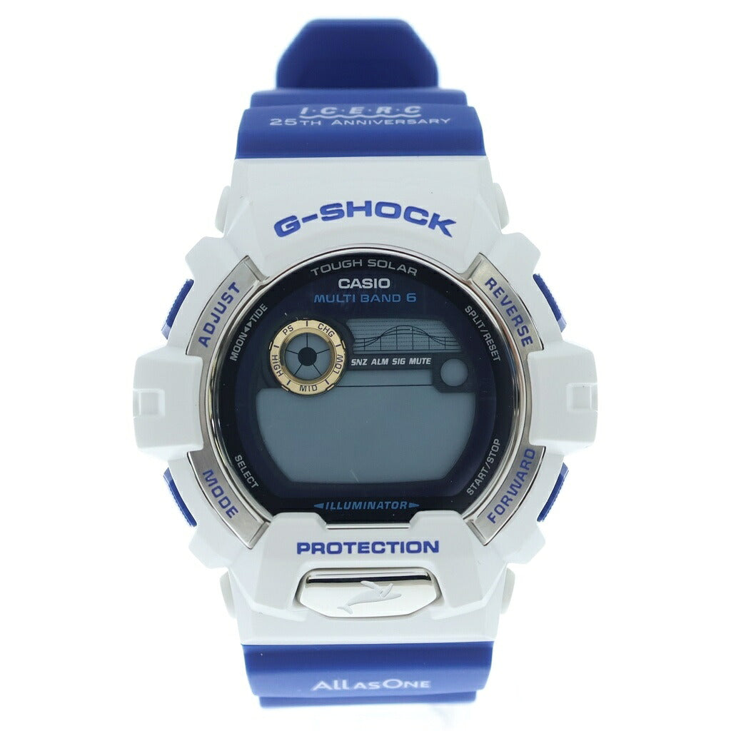 CASIO G-SHOCK(カシオ ジーショック) Love The Sea And Earth イルカクジラ デジタル 腕時計 タフソーラー ホワイト GWX-8903K