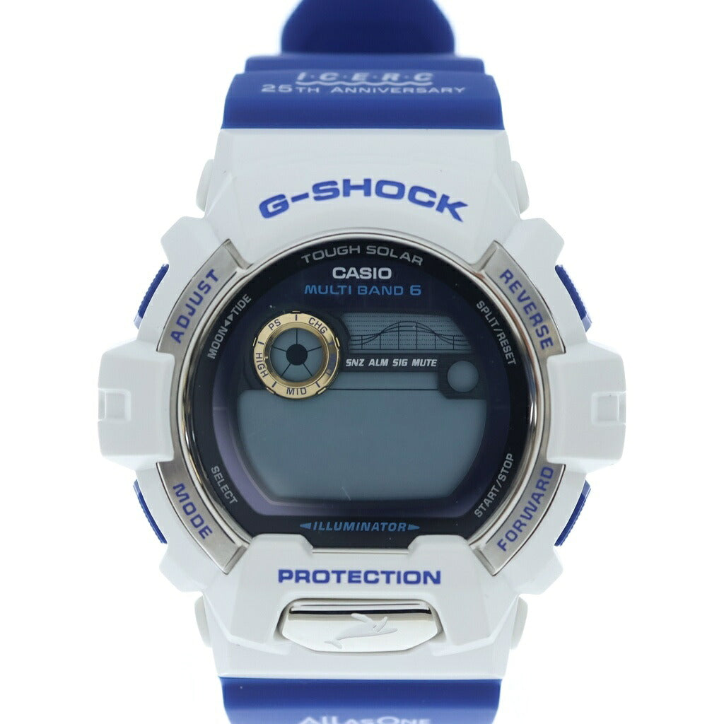 CASIO G-SHOCK(カシオ ジーショック) Love The Sea And Earth イルカクジラ デジタル 腕時計 タフソーラー ホワイト GWX-8903K