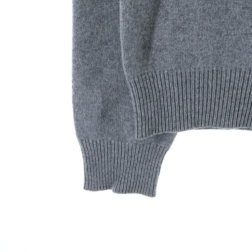 Maison Margiela(メゾンマルジェラ) 19AW Arm Stripe Crew Knit アームストライプ クルーネックニット セーター グレー S50HA0903 S16824