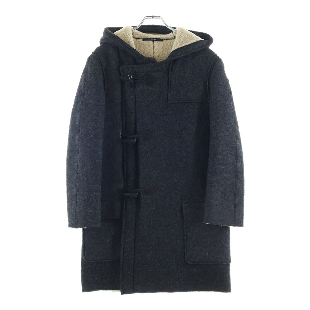 Maison Margiela(メゾンマルジェラ) インナーボア ウール混フード付き ダッフルコート グレー 30AM025342073