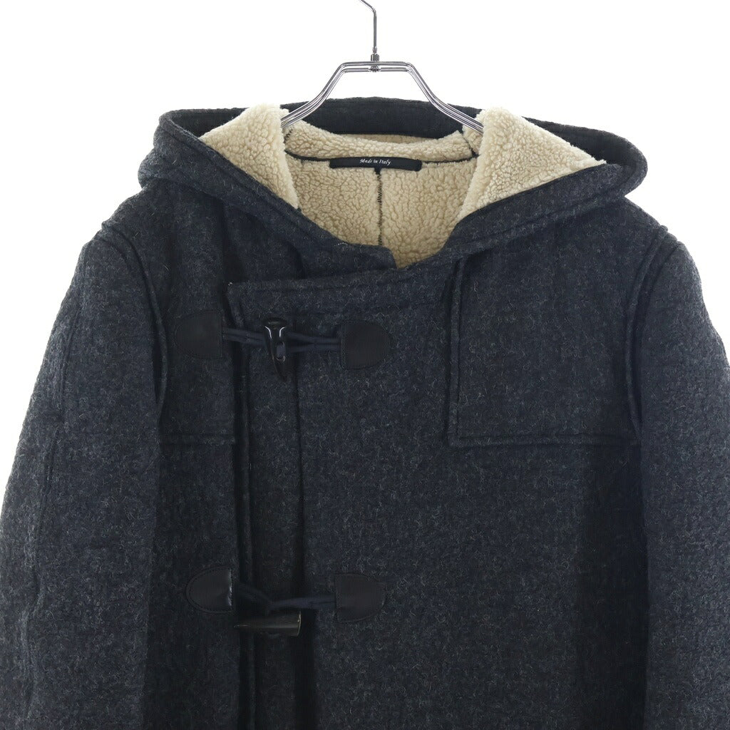 Maison Margiela(メゾンマルジェラ) インナーボア ウール混フード付き ダッフルコート グレー 30AM025342073