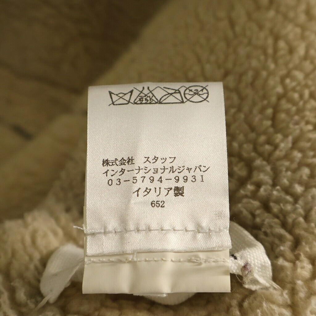 Maison Margiela(メゾンマルジェラ) インナーボア ウール混フード付き ダッフルコート グレー 30AM025342073