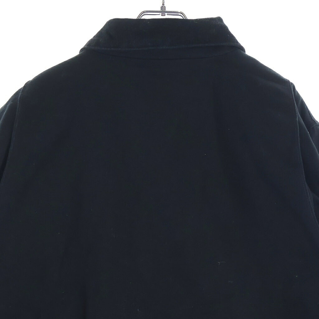 CARHARTT(カーハート) RELAXED FIT DUCK BLANKET-LINED DETROIT JACKET リラックスドフィット ダック 裏地ブランケット デトロイトジャケット ブラック 0J3828-M