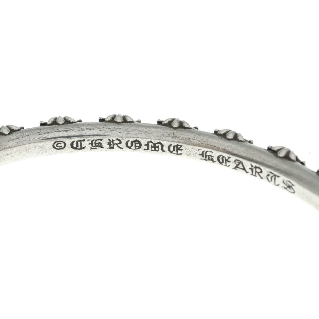 CHROME HEARTS(クロムハーツ) BANGLE CROSS クロスバンドバングル ブレスレット シルバー BCA124