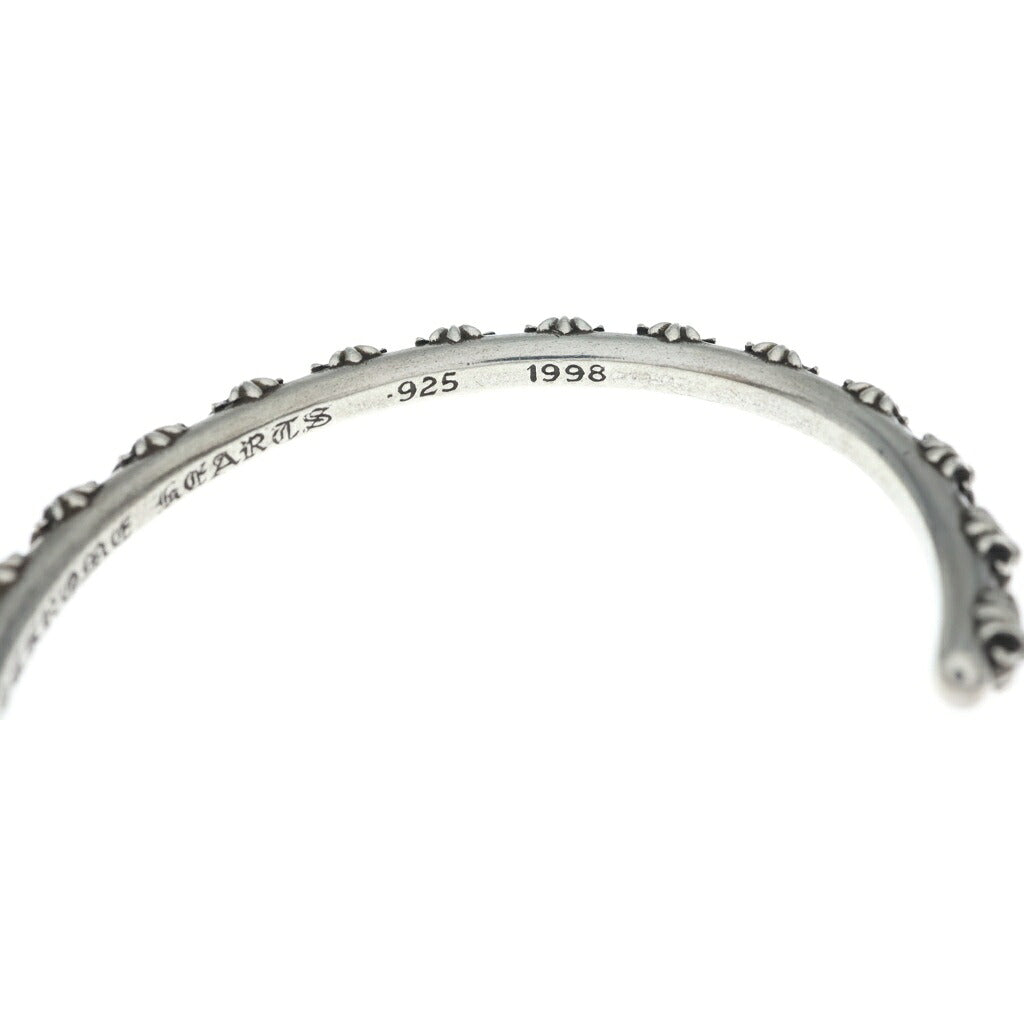 CHROME HEARTS(クロムハーツ) BANGLE CROSS クロスバンドバングル ブレスレット シルバー BCA124