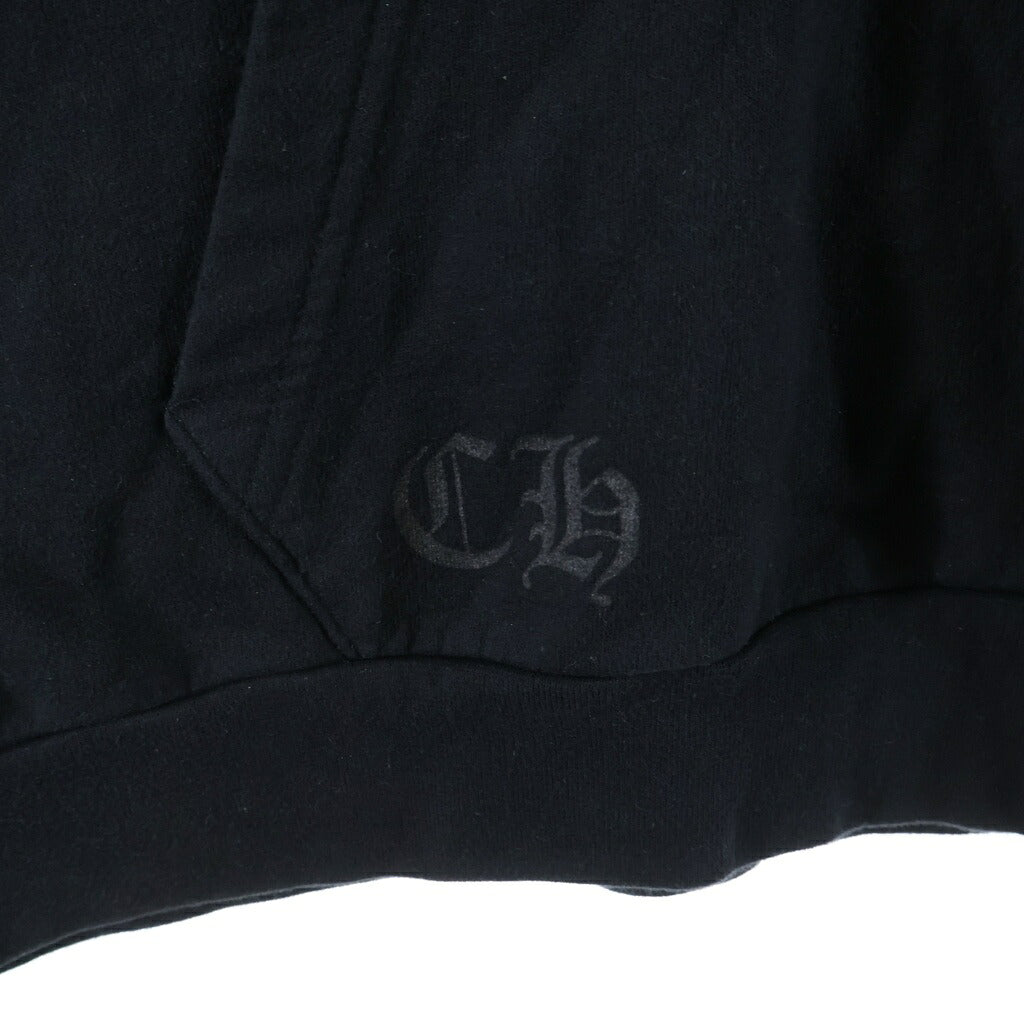 CHROME HEARTS(クロムハーツ) WWW.CHROMEHEARTS.COM HOODIE オンライン限定ホースシューバックプリント プルオーバーパーカー ブラック/レッド