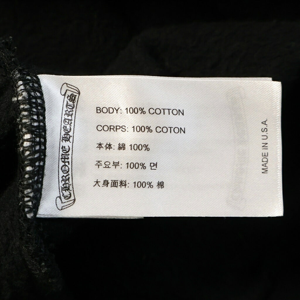 CHROME HEARTS(クロムハーツ) WWW.CHROMEHEARTS.COM HOODIE オンライン限定ホースシューバックプリント プルオーバーパーカー ブラック/レッド
