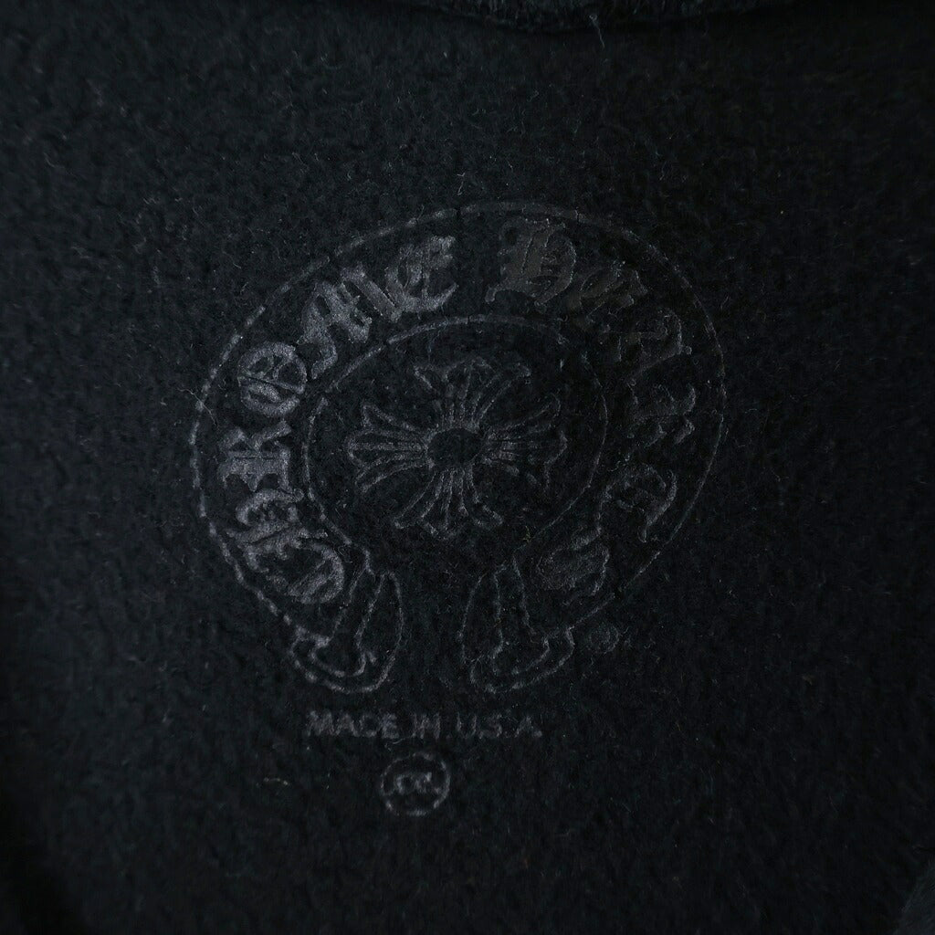 CHROME HEARTS(クロムハーツ) LOS ANGELES HORSESHOE ZIP UP HOODIE ロサンゼルス限定 ホースシュー ジップアップパーカー フーディー ブラック