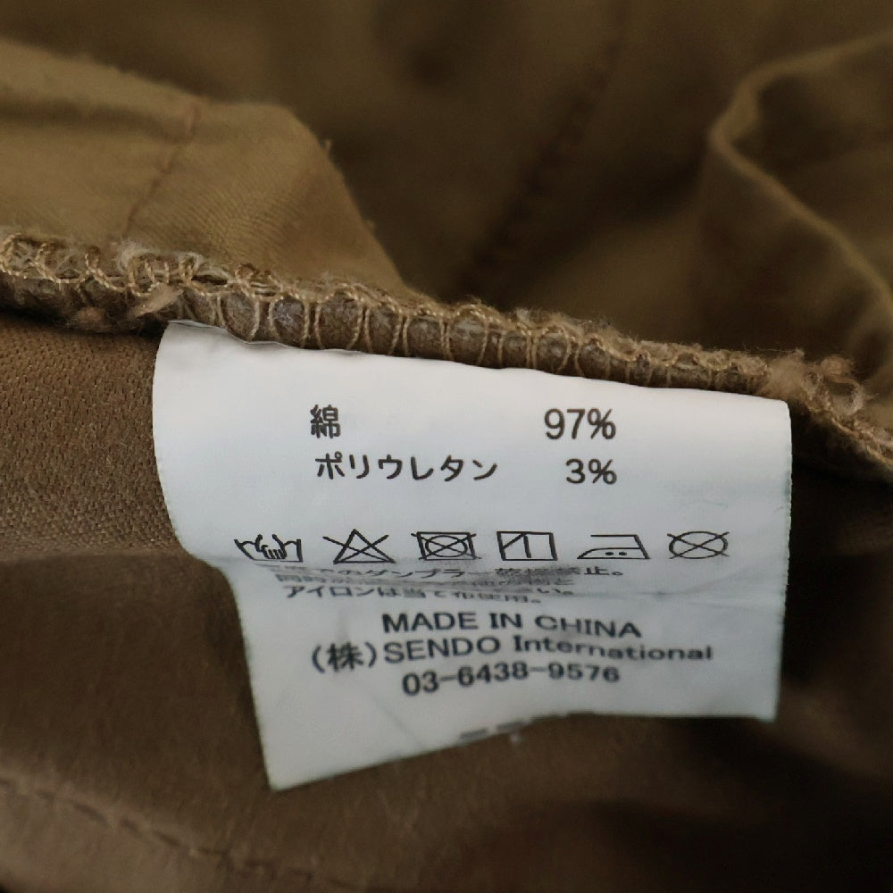MLVINCE(メルヴィンス) TYPE-2 SLIM CARGO PANTS ジップフライ スリム カーゴパンツ ベージュ
