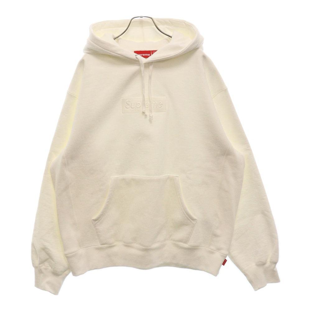 SUPREME(シュプリーム) 23AW Box Logo Hooded Sweatshirt ボックスロゴ フーデッド プルオーバー スウェットパーカー ホワイト