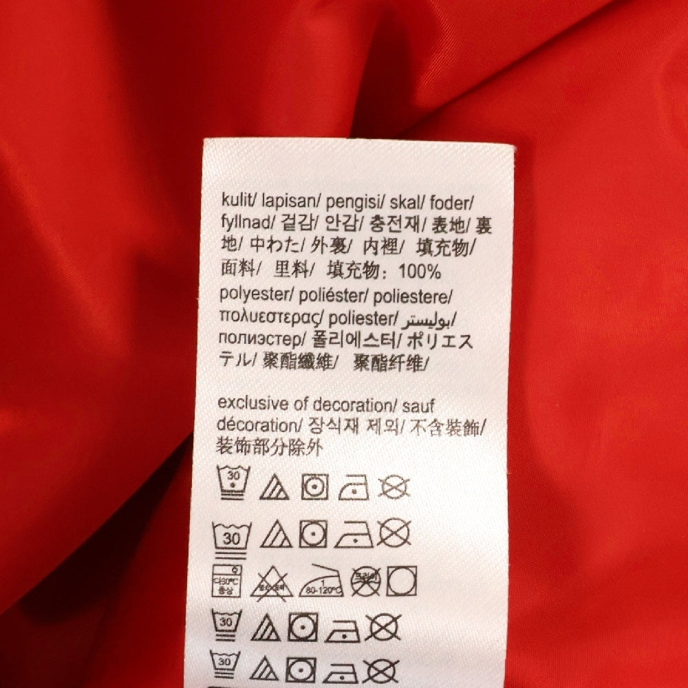 Calvin Klein Jeans(カルバンクラインジーンズ) マルチポケット ジップアップ フーデッド ナイロン ヘンプジャケット レッド J319243