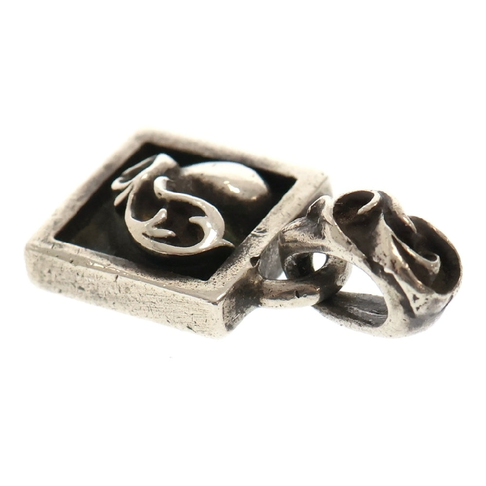 CHROME HEARTS(クロムハーツ) FRAMED HEART フレームドハート チャーム ペンダントトップ シルバー BCA273