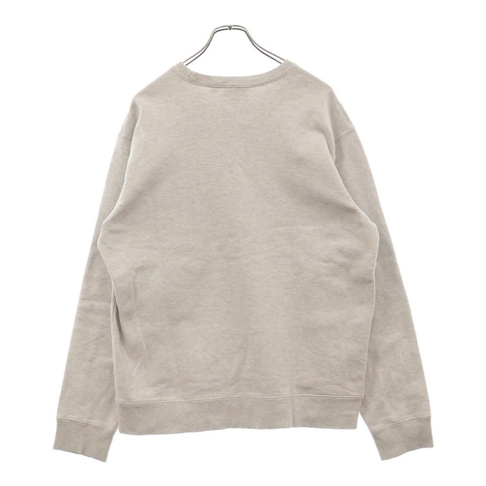 SUPREME(シュプリーム) 18SS Ganesh Crewneck ガーネシャ刺繍 クルーネック コットン 長袖スウェット トレーナー グレー
