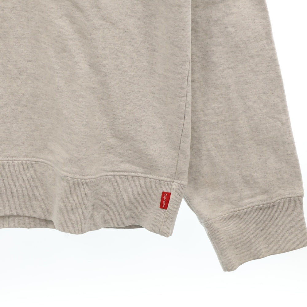 SUPREME(シュプリーム) 18SS Ganesh Crewneck ガーネシャ刺繍 クルーネック コットン 長袖スウェット トレーナー グレー