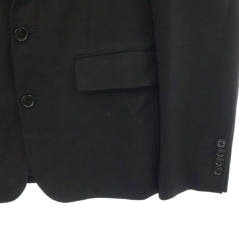 CELINE(セリーヌ) エディ期 ウール レクタングル2Bジャケット ブラック 25ZZ1120D