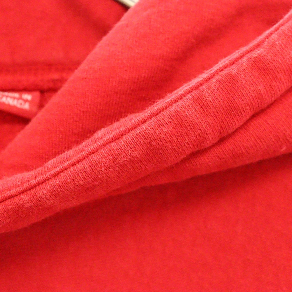 SUPREME(シュプリーム) 18AW Classic Script Hooded Sweatshirt クラシック スプリクト ロゴ刺繍 プルオーバースウェットパーカー フーディー レッド