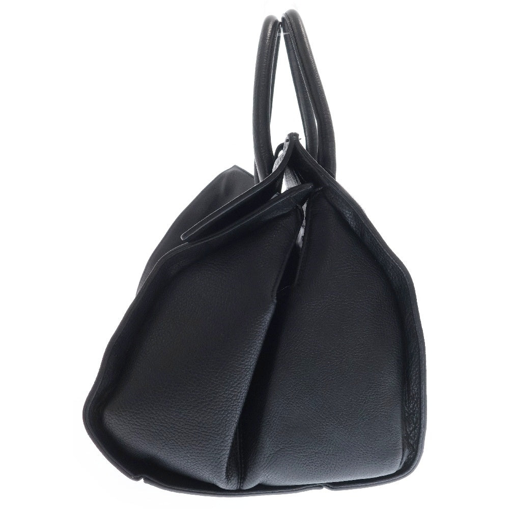 BALENCIAGA(バレンシアガ) チューブラウンド レザー ハンドバッグ ブラック レディース 286403