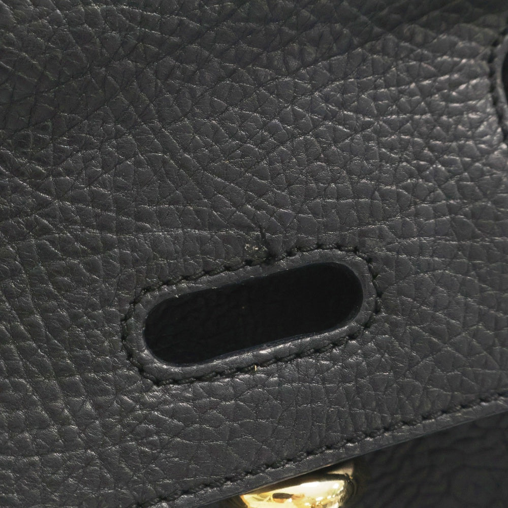 BALENCIAGA(バレンシアガ) チューブラウンド レザー ハンドバッグ ブラック レディース 286403