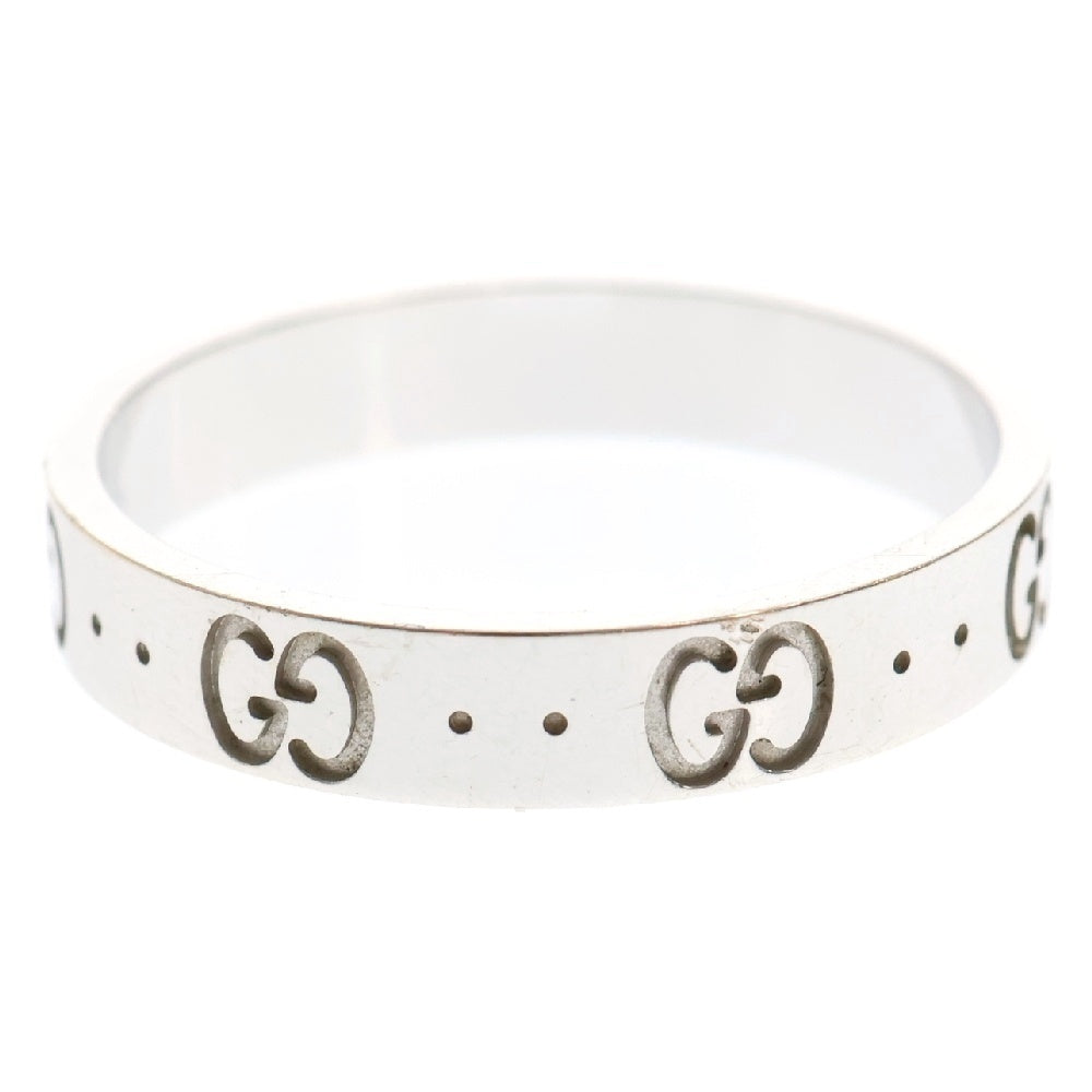 GUCCI(グッチ) K18WG GGアイコンリング