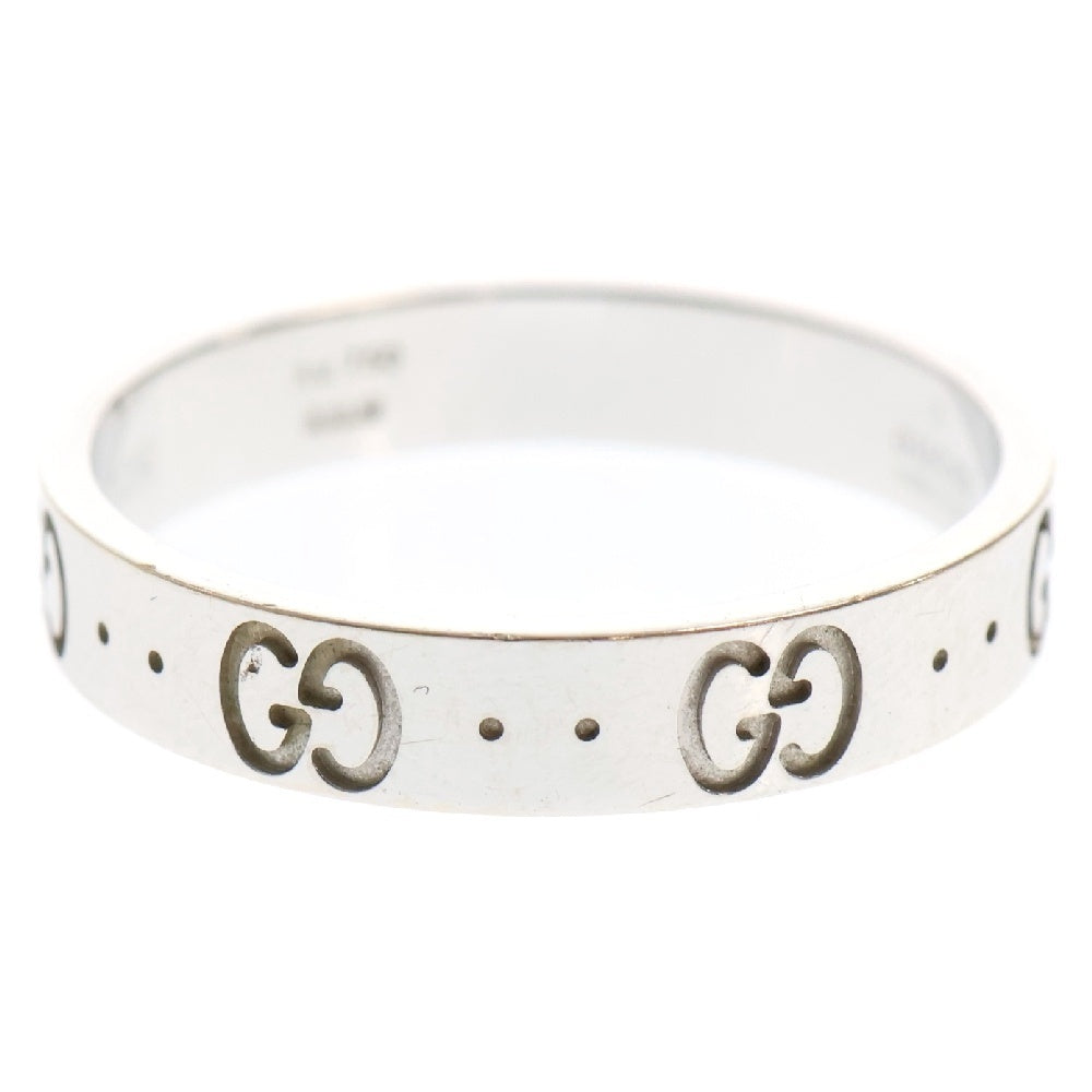 GUCCI(グッチ) K18WG GGアイコンリング