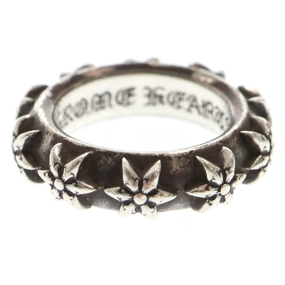 CHROME HEARTS(クロムハーツ) STAR BAND スターバンド シルバーリング 9号