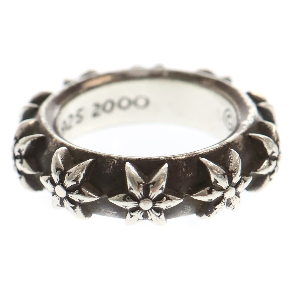 CHROME HEARTS(クロムハーツ) STAR BAND スターバンド シルバーリング 9号