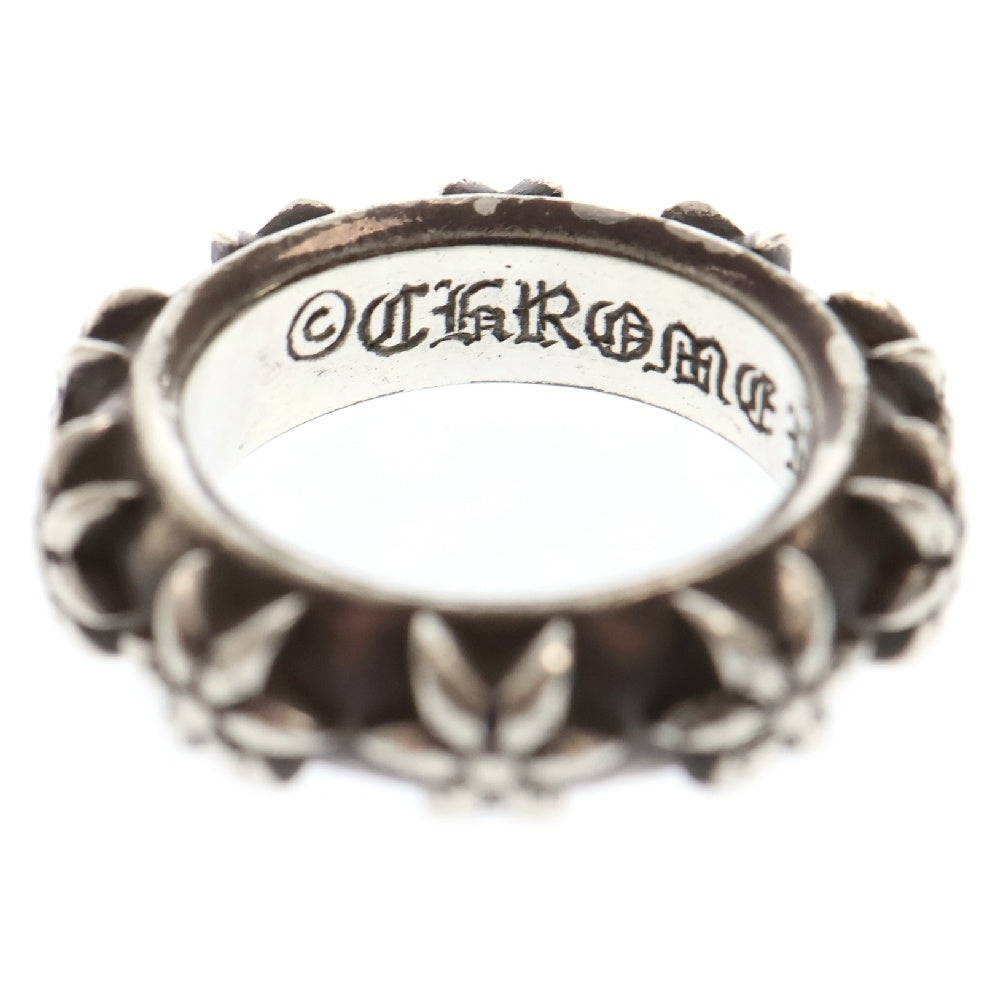CHROME HEARTS(クロムハーツ) STAR BAND スターバンド シルバーリング 9号