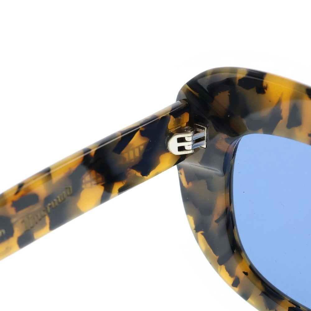 UNCROWD(アンクラウド) PANTYDROPPER Dry Flower LEOPARD レオパード柄 ウェリントン サングラス アイウェア 眼鏡 メガネ イエロー/ブラック