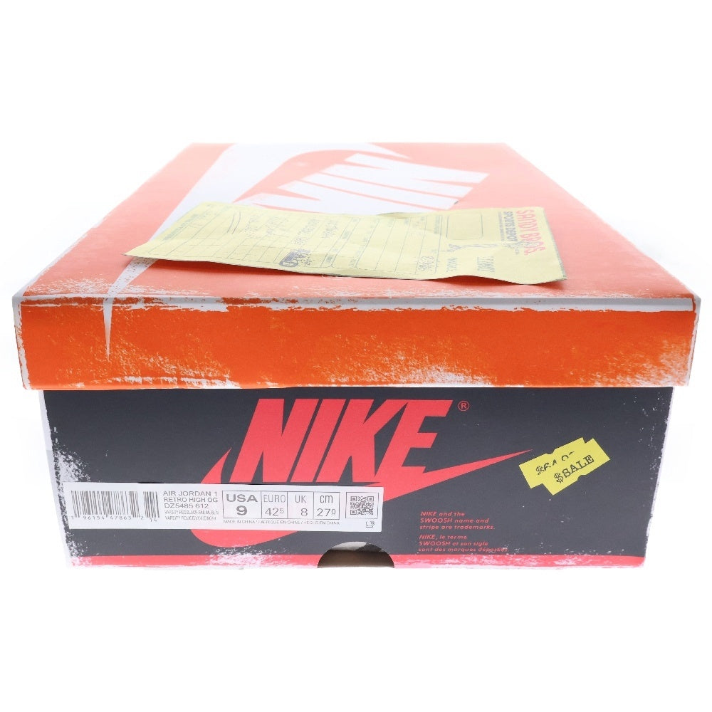 NIKE(ナイキ) AIR JORDAN 1 HIGH OG Lost & Found/Chicago エアジョーダン ロスト & ファウンド/シカゴ ハイカットスニーカー レッド/ホワイト US9/27.0cm DZ5485-612