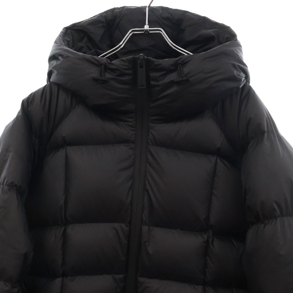 DSQUARED2(ディースクエアード) バックロゴ フーデッド パデッド ダウンジャケット ブラック S74AM1414S54056