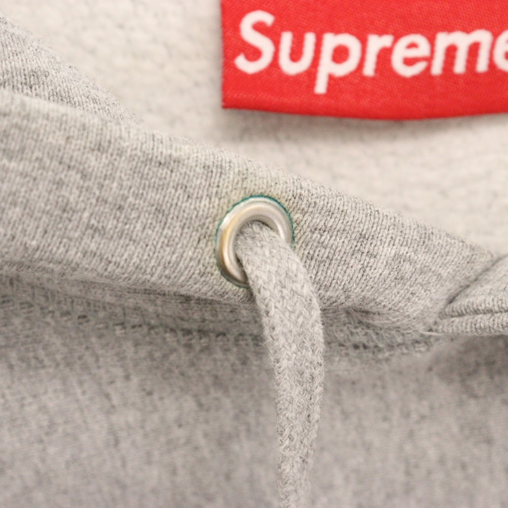 SUPREME(シュプリーム) 20AW Cross Box Logo Hooded Sweatshirt クロスボックスロゴ フーデッド プルオーバー スウェットパーカー グレー