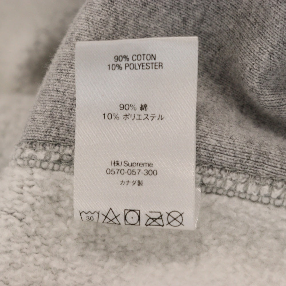 SUPREME(シュプリーム) 20AW Cross Box Logo Hooded Sweatshirt クロスボックスロゴ フーデッド プルオーバー スウェットパーカー グレー