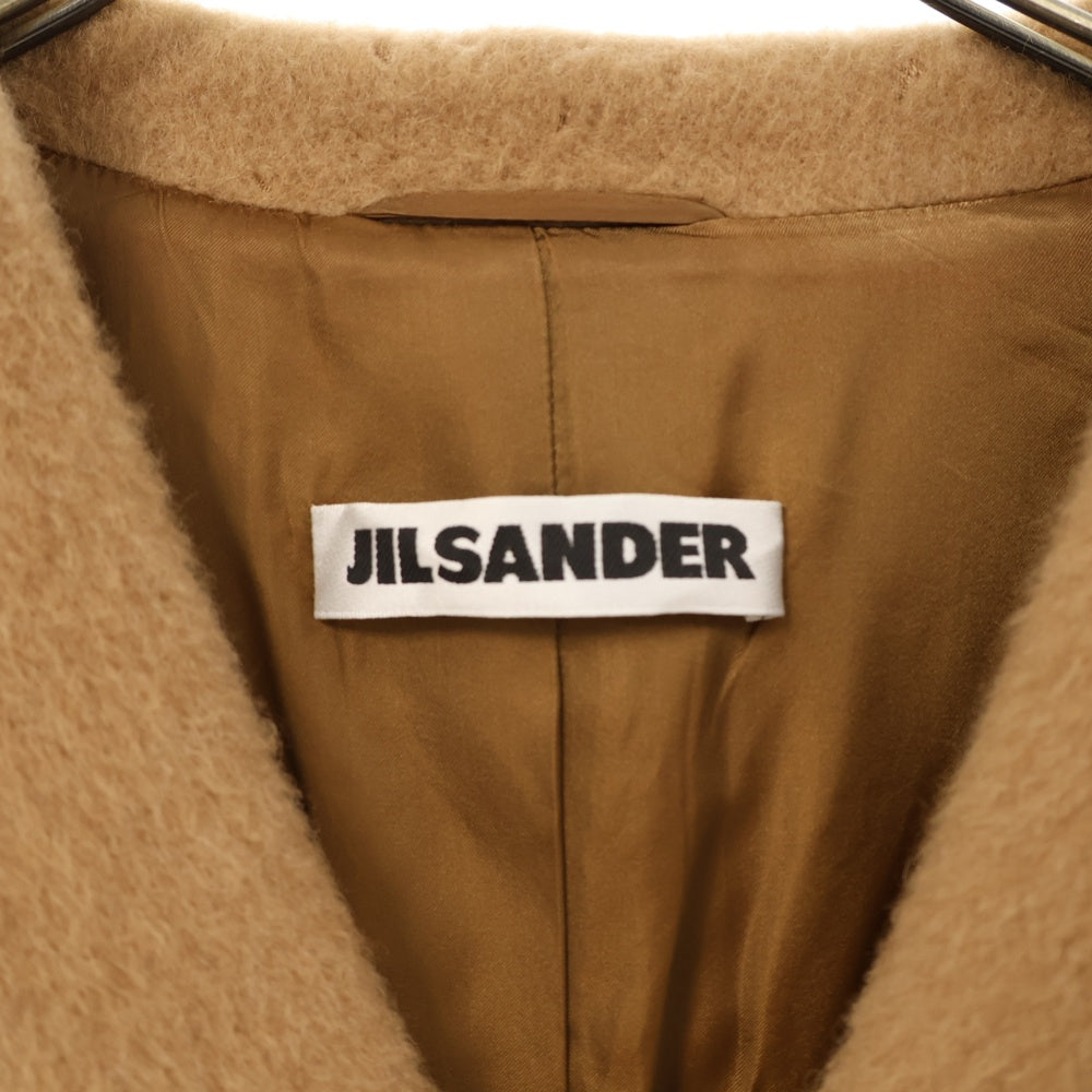 JIL SANDER(ジルサンダー) チェスターコート キャメルウール ベージュ