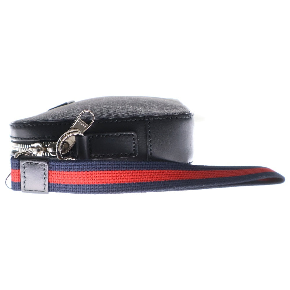 GUCCI(グッチ) ウェブ GGスプリーム セカンドバッグ クラッチバッグ 495562 ブラック