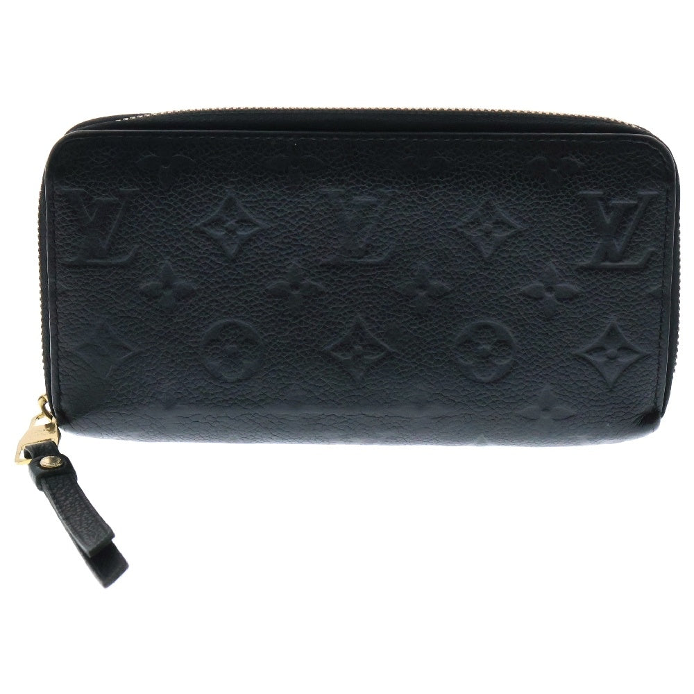 LOUIS VUITTON(ルイヴィトン) モノグラム アンプラント ジッピー ロングウォレット 長財布 ブラック M80958 TN0185