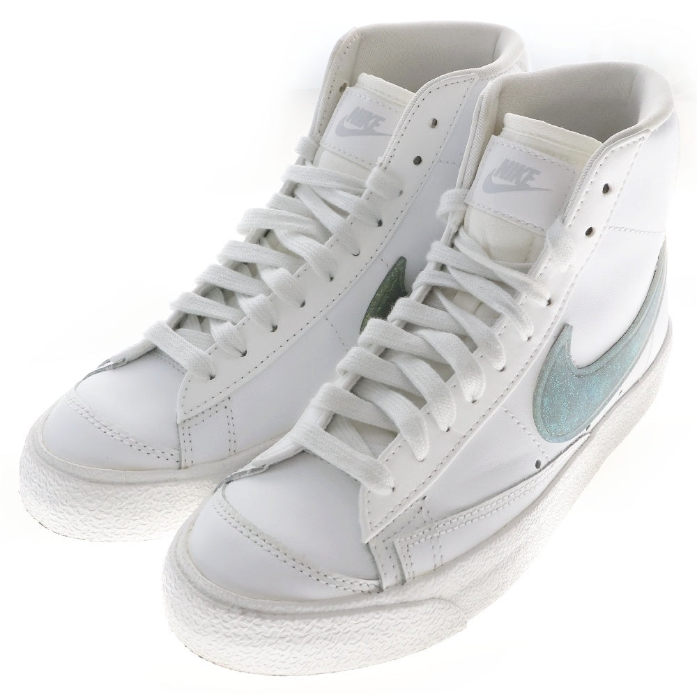 NIKE(ナイキ) WMNS BLAZER MID Essential ウィメンズ ブレザー ハイカットスニーカー ホワイト US6/23.0cm DH4399-100