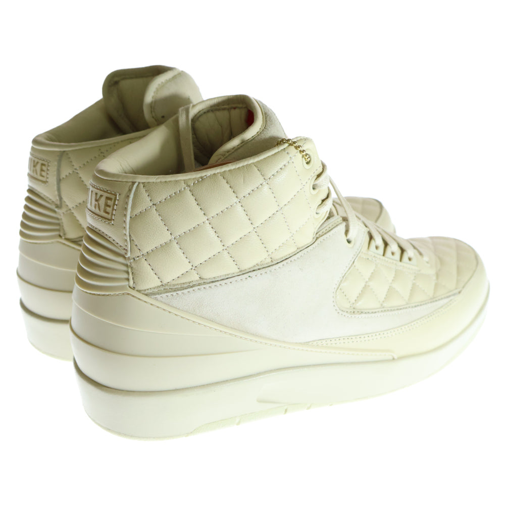 NIKE(ナイキ) ×JUST DON AIR JORDAN 2 RETRO BEACH ジャストドン エアジョーダン2レトロ ビーチ スニーカー ベージュ US12/30cm 834825-250