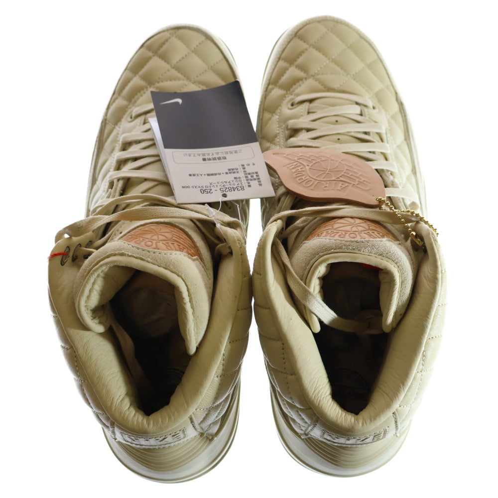 NIKE(ナイキ) ×JUST DON AIR JORDAN 2 RETRO BEACH ジャストドン エアジョーダン2レトロ ビーチ スニーカー ベージュ US12/30cm 834825-250