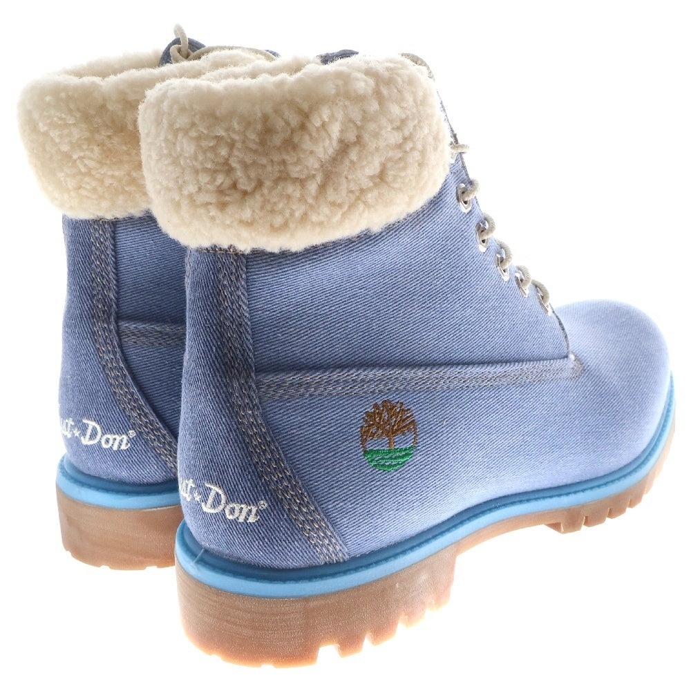 Timberland(ティンバーランド) ×JUST DON 6inch BOOT Denim ジャストドン 6インチ ブーツ デニム インディゴ 0A1UXU